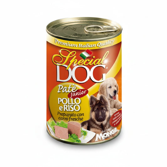 Special Dog Wet Food For Junior Chicken & Rice Pate 400g