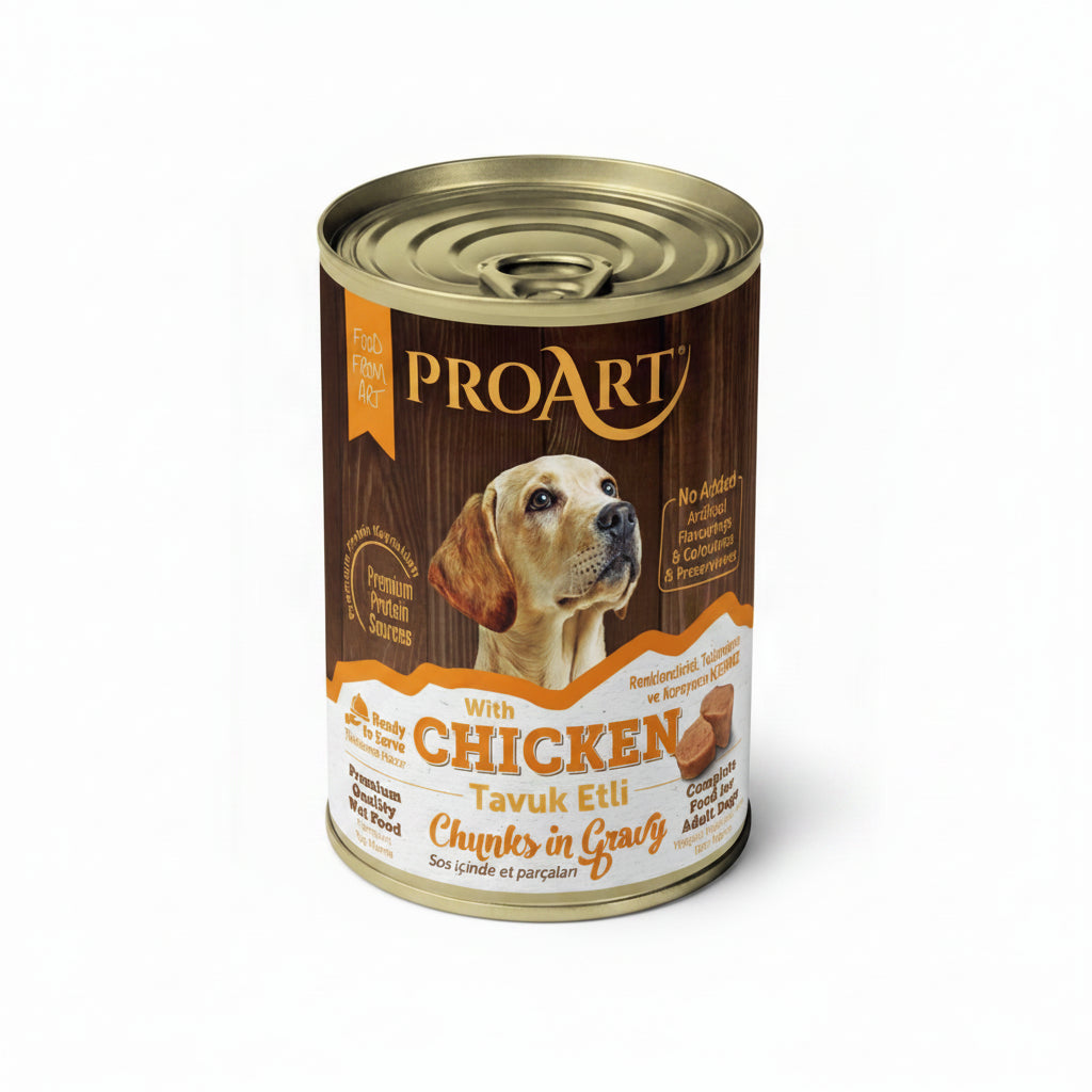PROART Dog Wet Food With Chicken in Gravy 400g