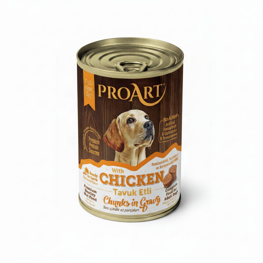 PROART Dog Wet Food With Chicken in Gravy 400g
