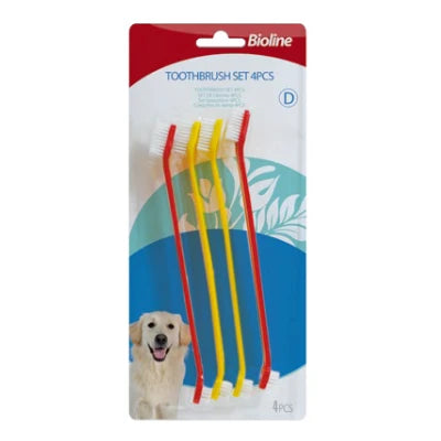 Bioline Double Ended Toothbrush Set