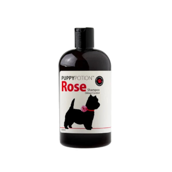 Puppy Potion Rose Shampoo - Odour Control (500ml)