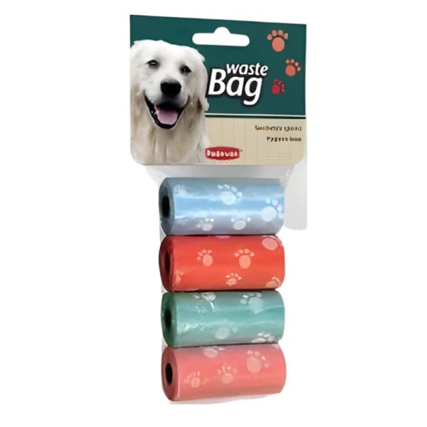 Padovan Waste Bag 4-Roll Mix Color