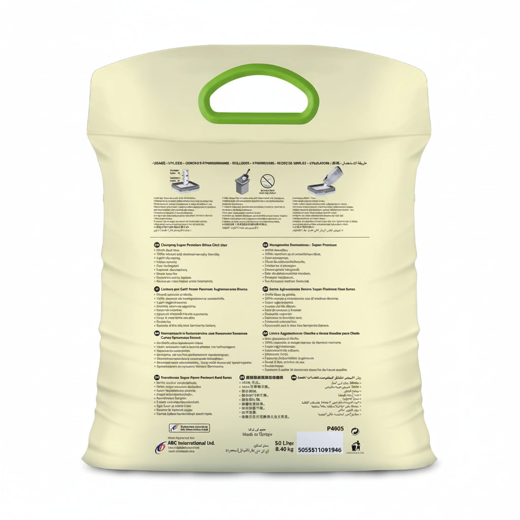 Doctor Pet Cat Litter Unscented Tela Bag Colored Granules 10L
