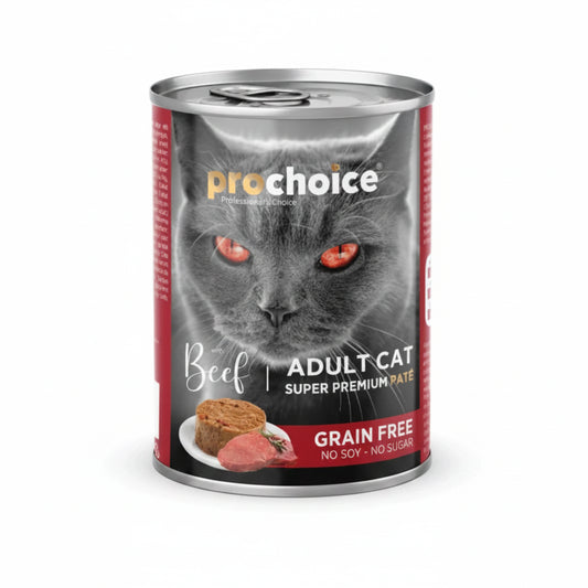 Prochoice Adult Cat Wet Food Beef Pate 400g