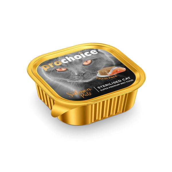 PROChoice Cat Wet Food Pate Salmon 100g