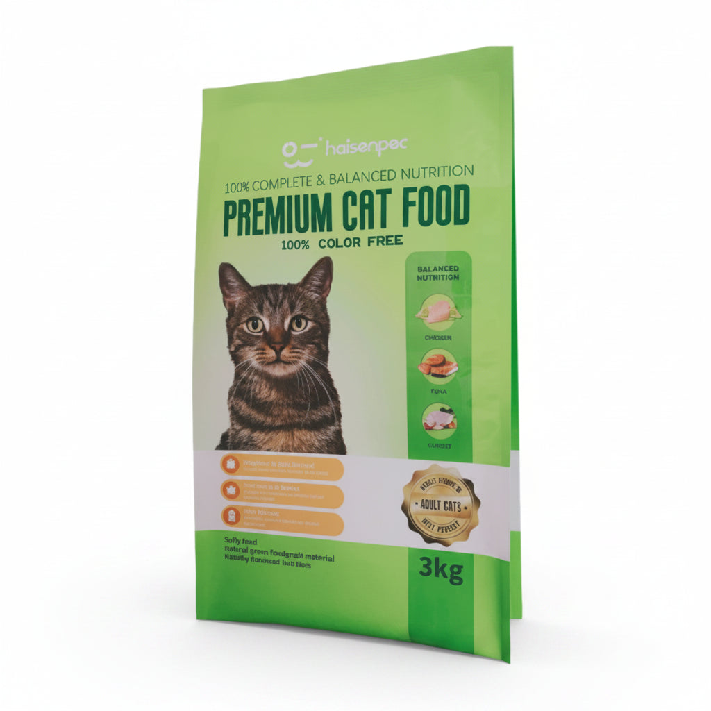 premium cat dry food 3 kg mixed flavour