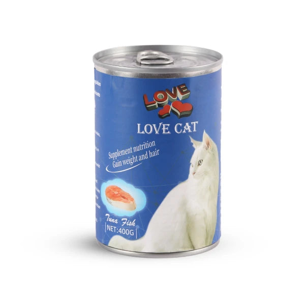 Love Cat Pate Wet Food for Cats Tuna Flavor 400g