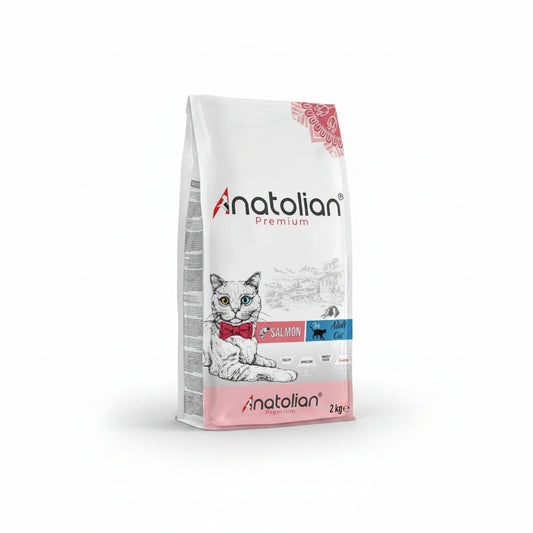 Anatolian Premium With Salmon Meat Cat Food for adult cats 2 kg