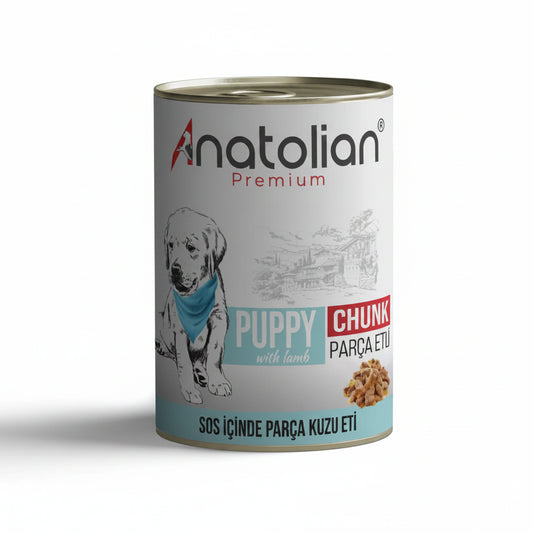 Anatolian Premium With Lamb Dog Food For Puppies chunk 400grm
