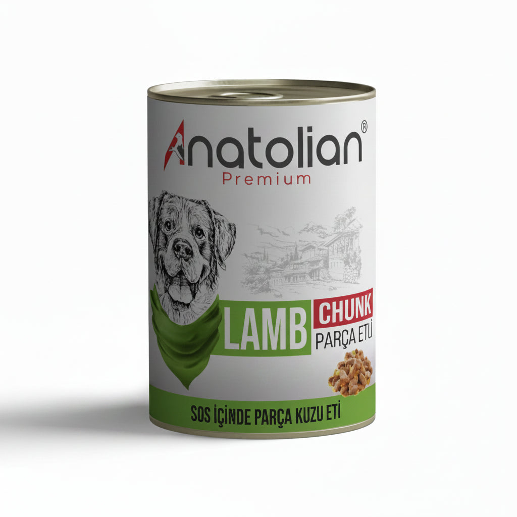 Anatolian Premium With Lamb Dog Wet Food For Adult Dogs chunk 400 grm