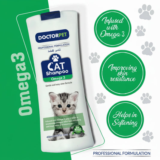 Cat Shampoo Omega-3