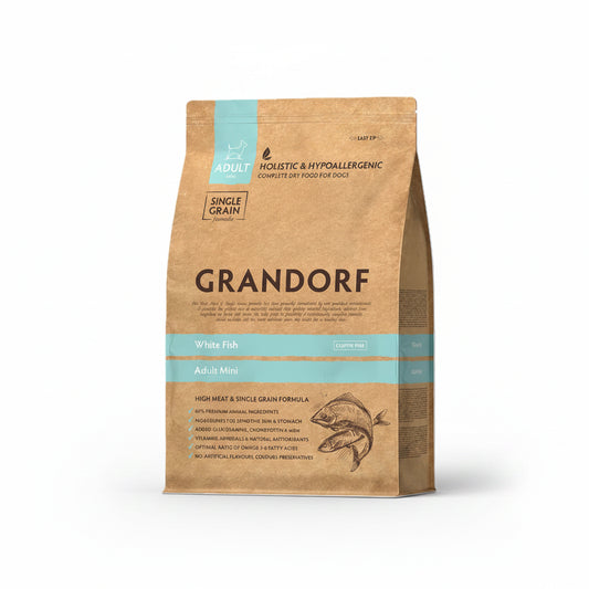 Grandorf - Dog - White Fish - Adult Mini Breeds - 3 Kg