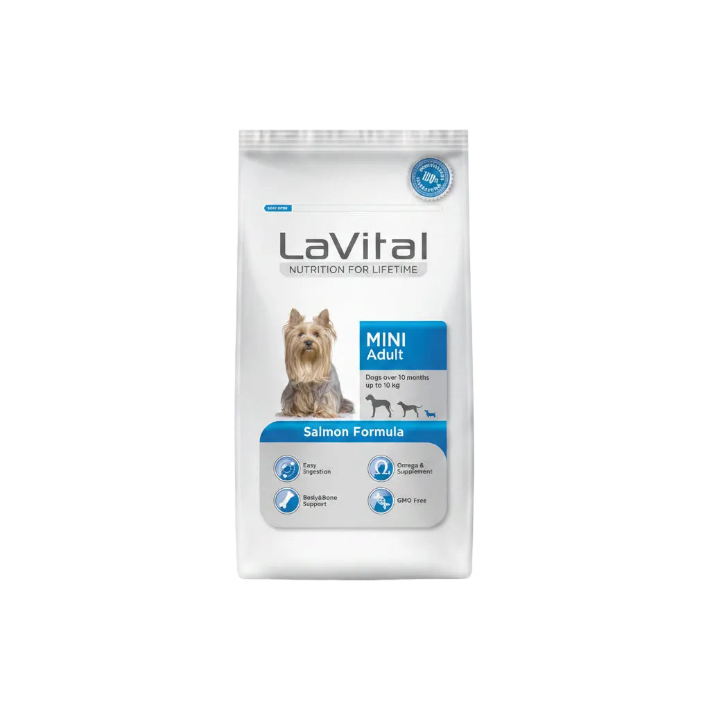 Lavital mini adult salmon for dog 1.5kg
