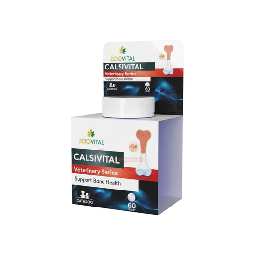 ZOOVITAL CALSIVITAL SUPPORT BONE HEALTH CAT & DOG 60 TABLET