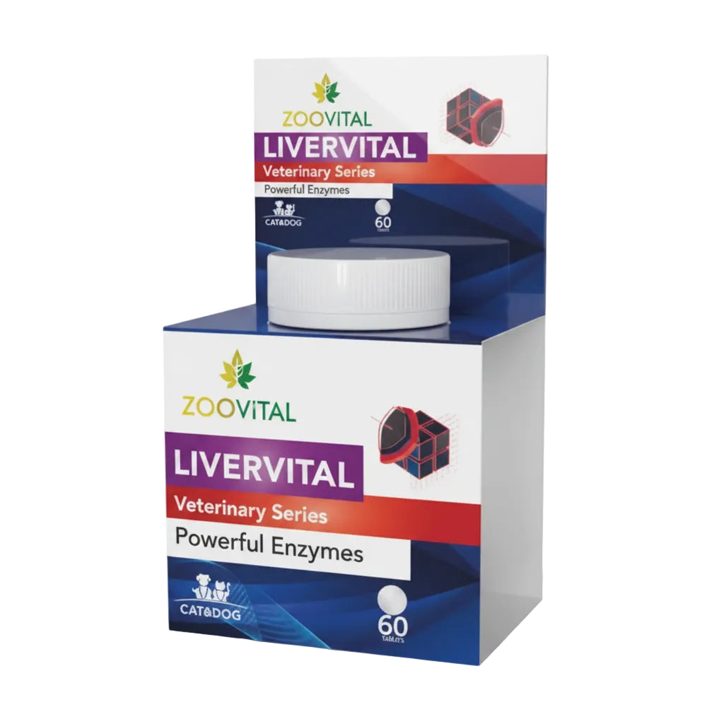 ZOOVITAL LIVERVITAL POWERFUL ENZYMES CAT & DOG 60 TAB