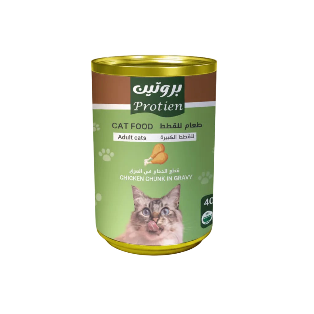 Protien Adult Cat Chicken Chunk In Gravy 400 G