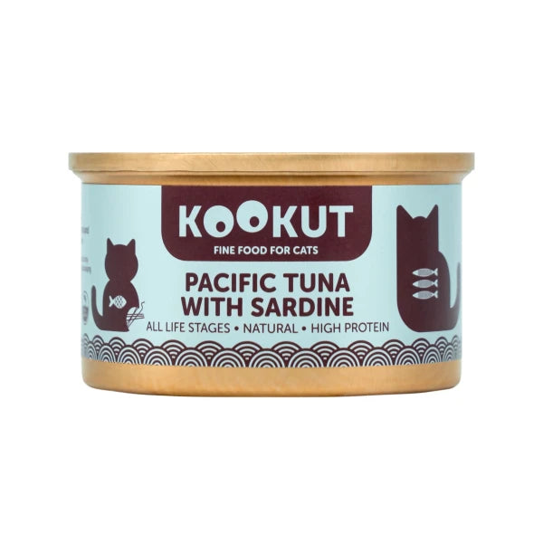 Kookut Cat Pacific Tuna & Sardine 70g