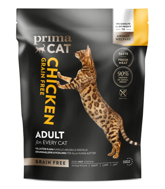 Primacat grain Free with Chicken Adult Cat Dry Food 4Kg