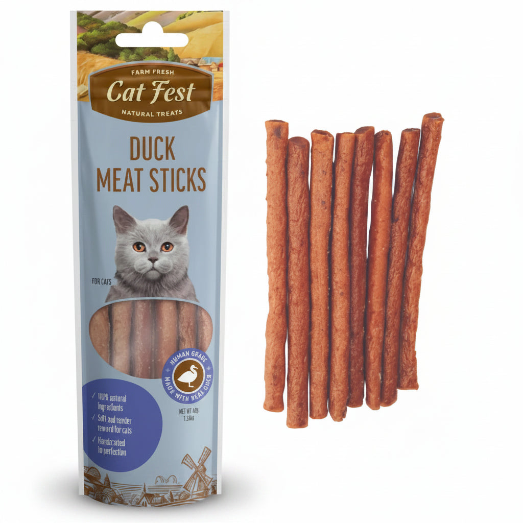 Meat sticks duck for cat (45g)
