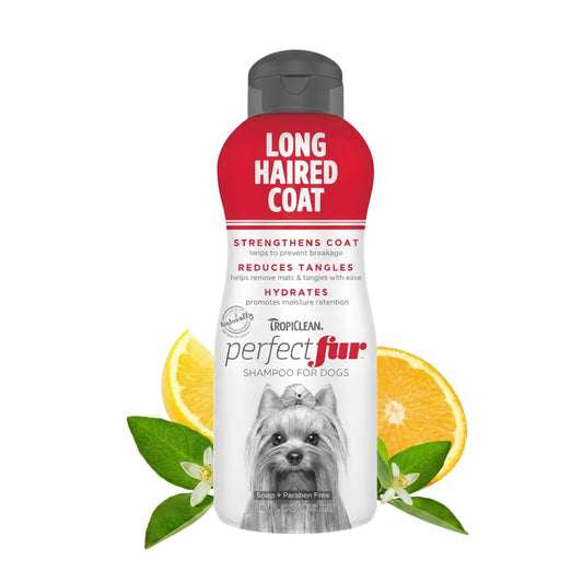 TROPICLEAN PERFECTFUR™ LONG HAIRED COAT SHAMPOO FOR DOGS