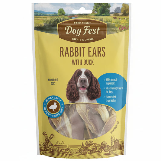 Rabbit ears with duck (90g)