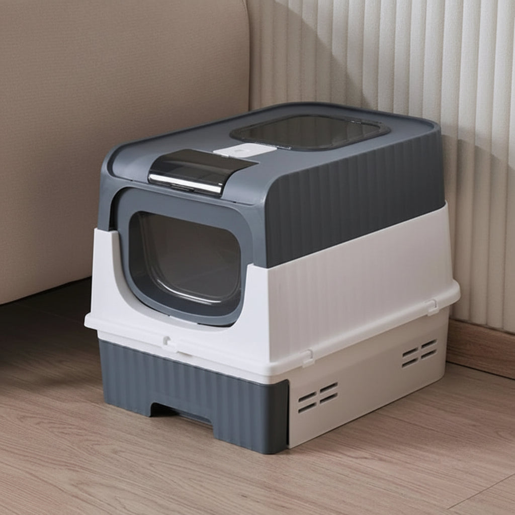 Petco Kitten Litter Box with Protection Lid &amp; FREE Scooper
