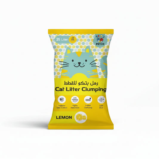 Petco Lemon Cat Litter 25L