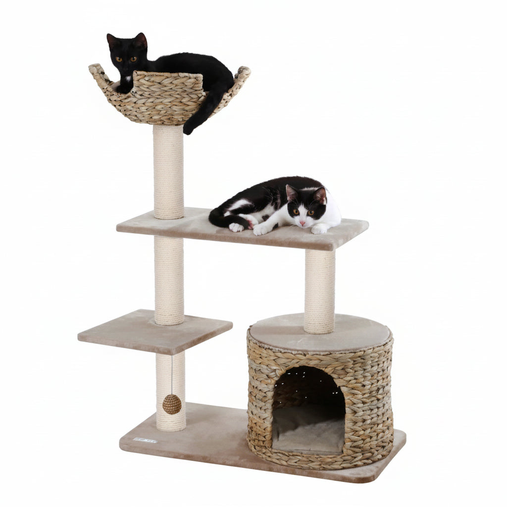 Kerbl Cat Tree Banana Leaf (ready assembled)