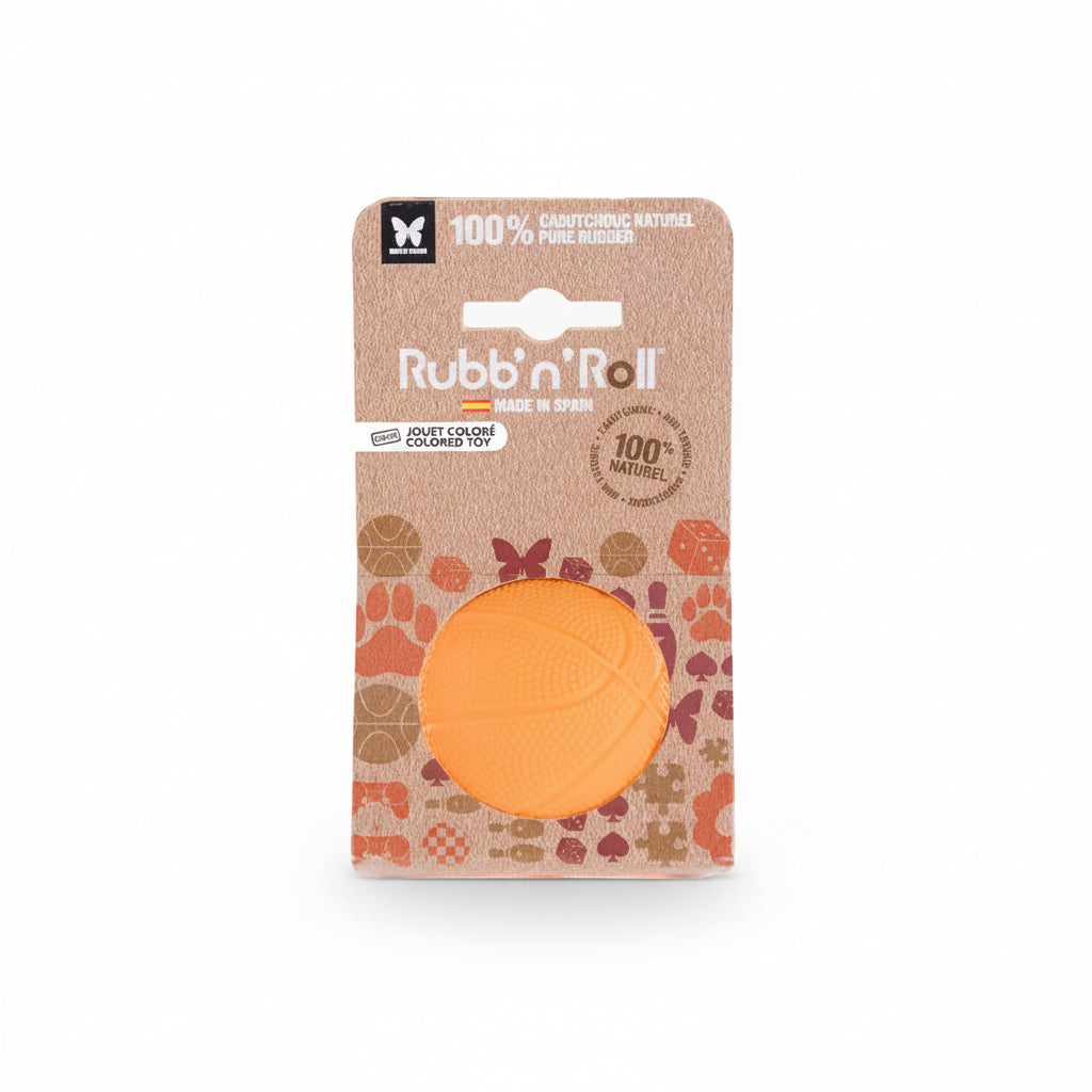 Rubb'n'Roll Ball Toy (orange)