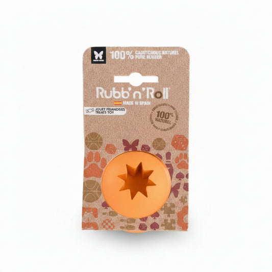 Rubb'n'Roll Special Treats Ball Toy (orange)