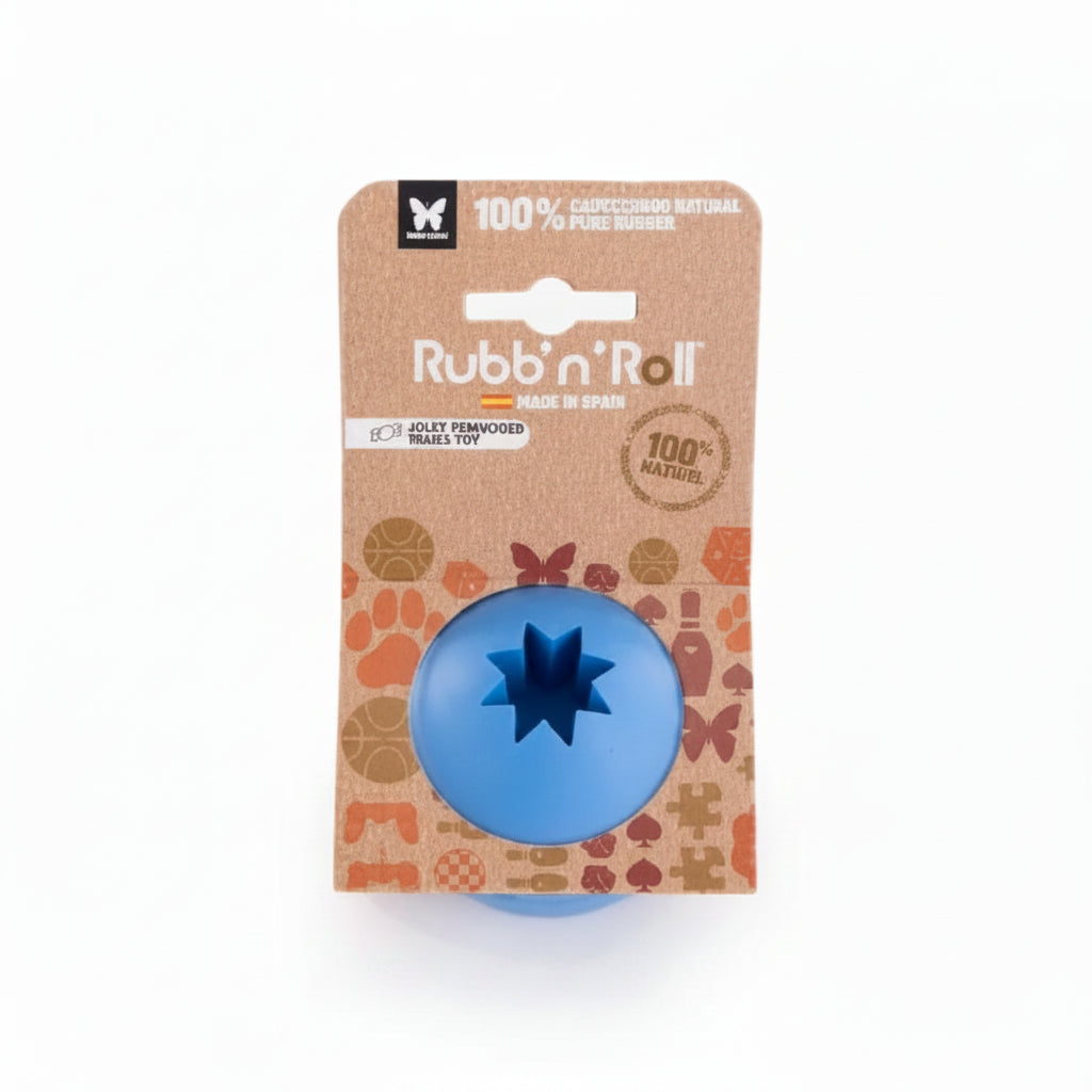 Rubb'n'Roll Special Treats Ball Toy (blue)
