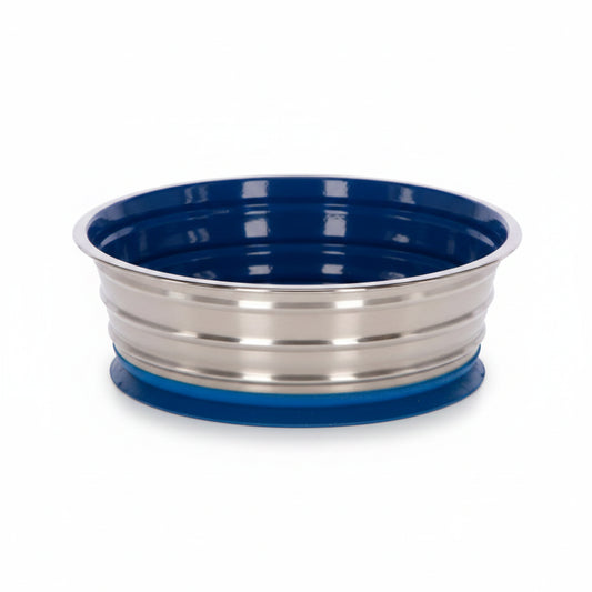 Kerbl Steel Bowl Anti-Slip 950ml