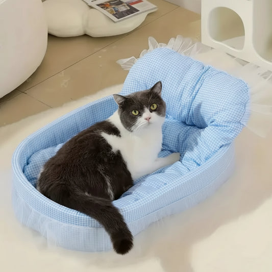 3pcs Cozy Princess Bed for Small Dogs and Cats