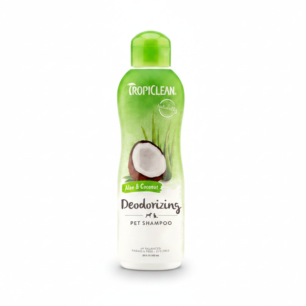 Tropiclean deodorizing shampoo (alovera & coconut)
