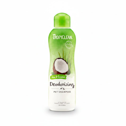 Tropiclean deodorizing shampoo (alovera & coconut)