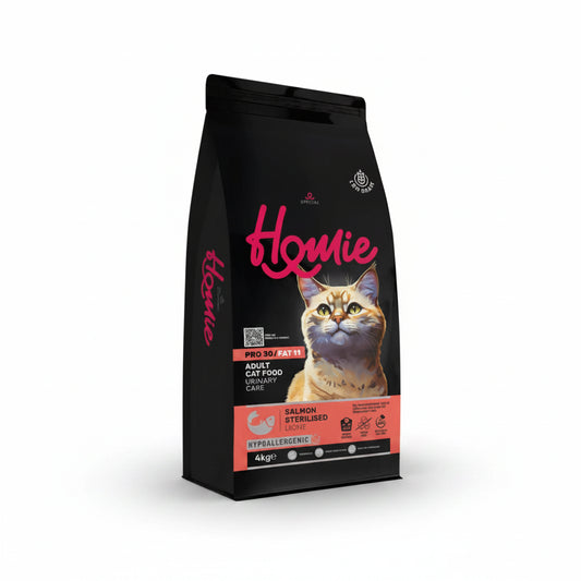 Homie Dry Food Special Cat Adult Sterilised & Light Low Grain Salmon 4kg