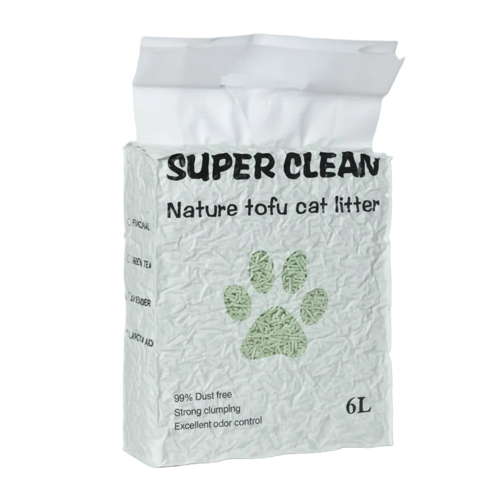 Super Clean Tofu Cat Litter Lavender 6l