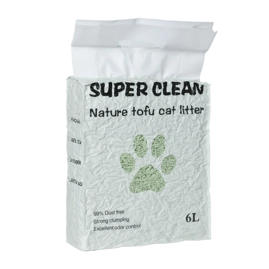 Super Clean Tofu Cat Litter Lavender 6l