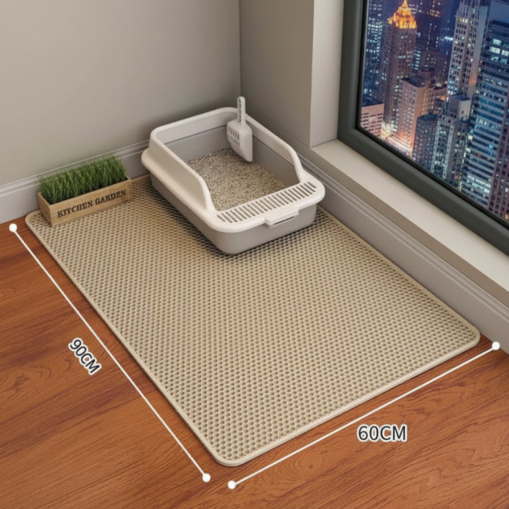 Honeycomb Double Layer Cat Mat 60*90cm Black