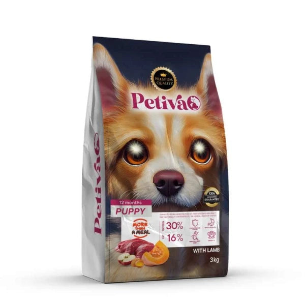 Petiva Puppy with Lamb 3kg