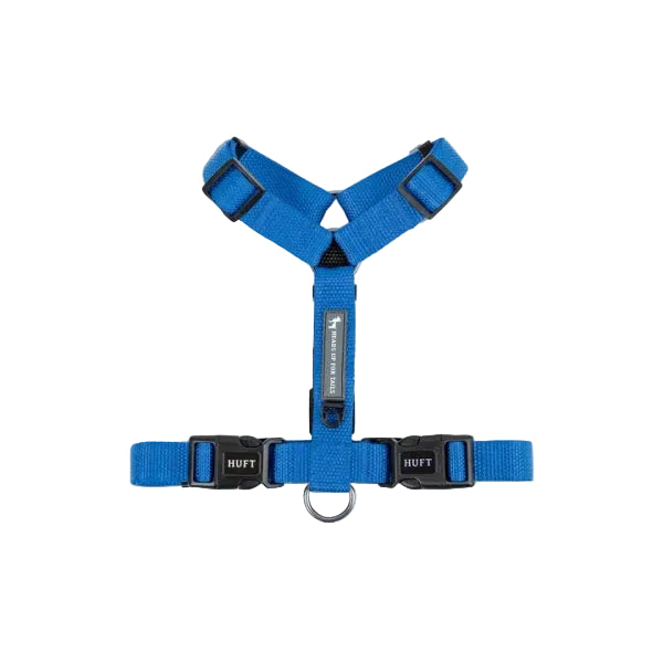 HUFT Basics Dog H-Harness - Cobalt Blue