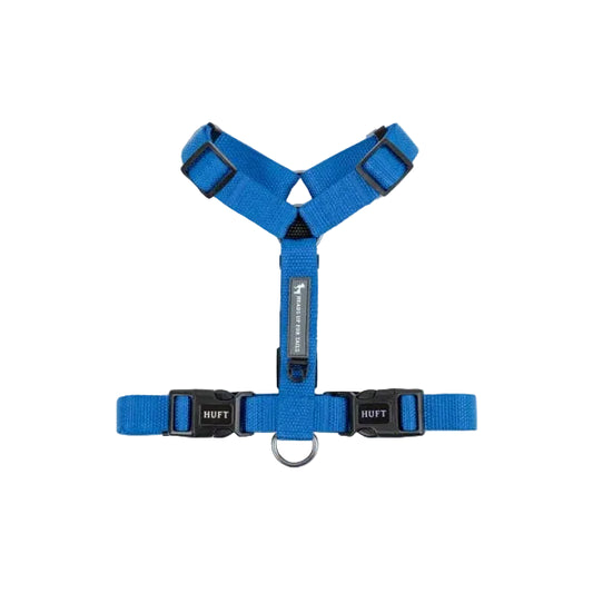 HUFT Basics Dog H-Harness - Cobalt Blue