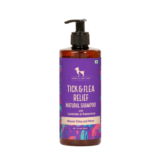 HUFT Natural Tick & Flea Repellent Shampoo for Dogs