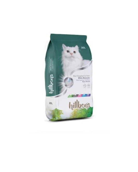 Hillbons White Bentonite Cat Litter Lavenderâ€“ 20L