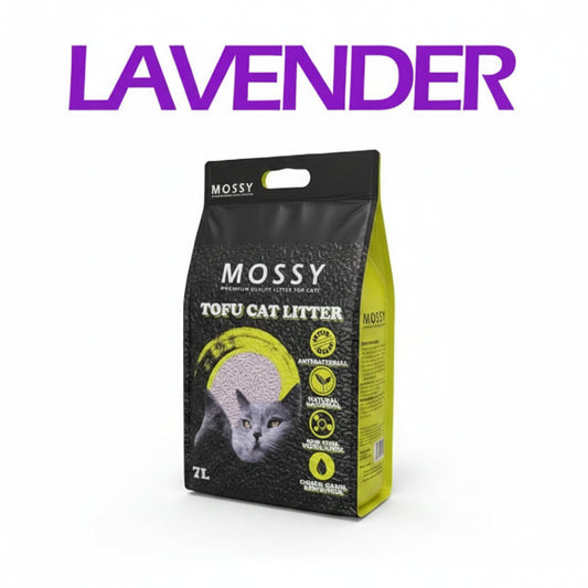 Mossy tofu cat litter lavender 7l
