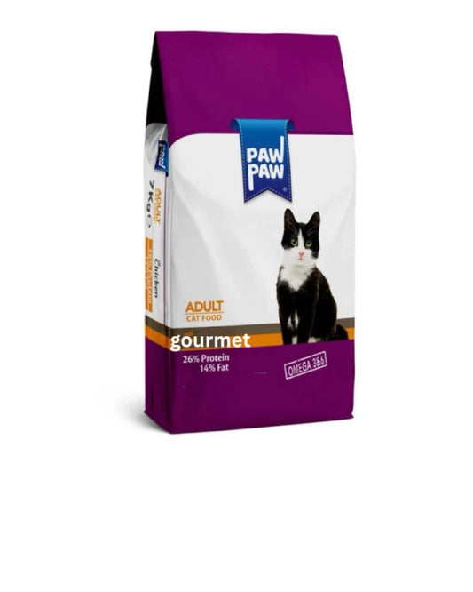 Paw Paw Adult Cat Gourmet flavor, 7kg