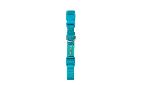 Basic Nylon Collar TURQUOISE 8mmx10/20cm