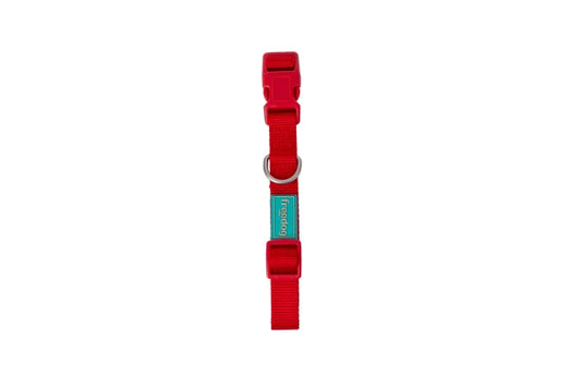 Basic Nylon Collar RED 8mmx10/20cm