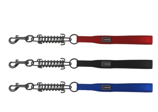 Gun Nylon Spring Leash RED 20mmx45cm