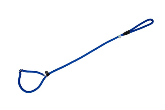 Nylon Round Collar-Leash BLUE 13x120cm